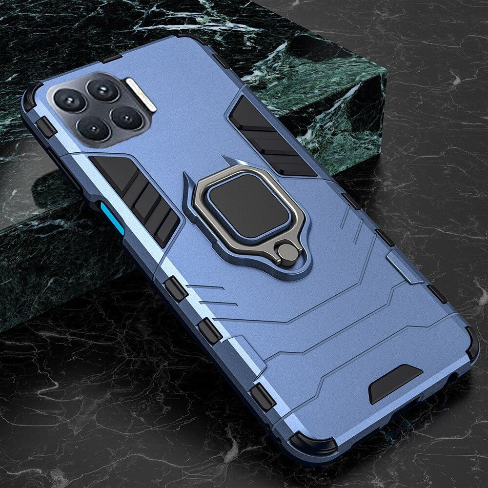 [FREE SHIPPING] Armor Shockproof (With Ring Holder) Full Protection Case For Oppo F17 Pro