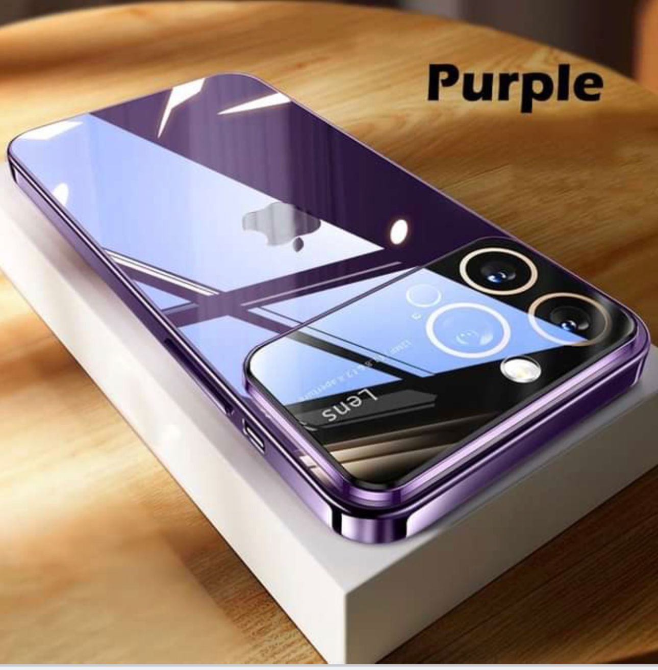 [FREE SHIPPING] AUTO-FOCUS LUXURY BIG WINDOW CAMERA PROTECTION CASE FOR IPHONE 15 PRO MAX