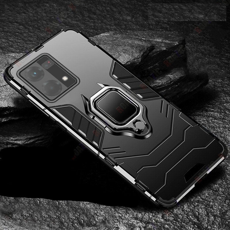 [ FREE SHIPPING] Oppo F21 Pro, Armor Shockproof Stand Holder Cover