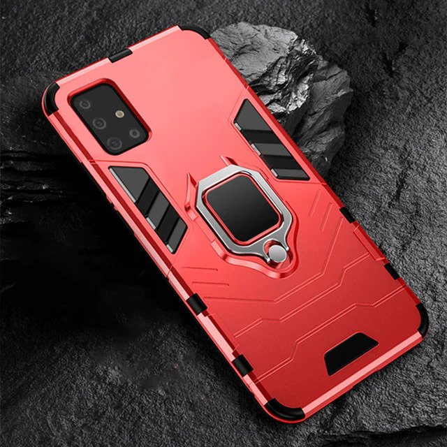 [FREE SHIPPING] Armor Shockproof (With Ring Holder) Full Protection Case For Samsung A71