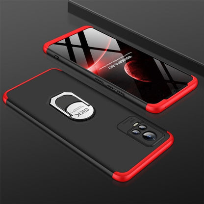 [ FREE SHIPPING] Vivo V21e - Gkk Original Shock Proof Full Protection Cover 360 Case With Ring Holder