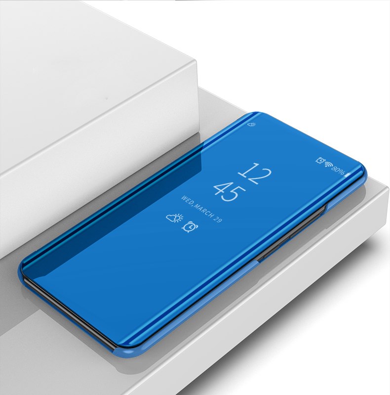 [FREE SHIPPING] Mirror Flip Sensor Case For Huawei Mate 10 lite - Blue.