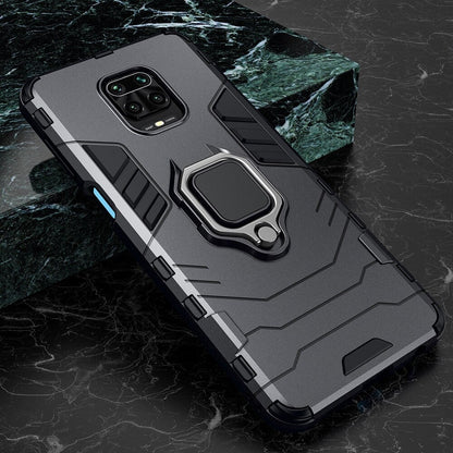 [FREE SHIPPING] Armor Shockproof (With Ring Holder) Full Protection Case For Xiaomi Redmi Note 9 Pro