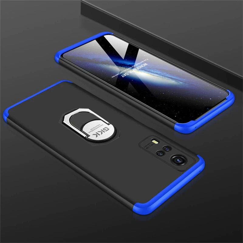 [FREE SHIPPING] Vivo Y31 - Gkk Original Shock Proof Full Protection Cover 360 Case With Ring Holder