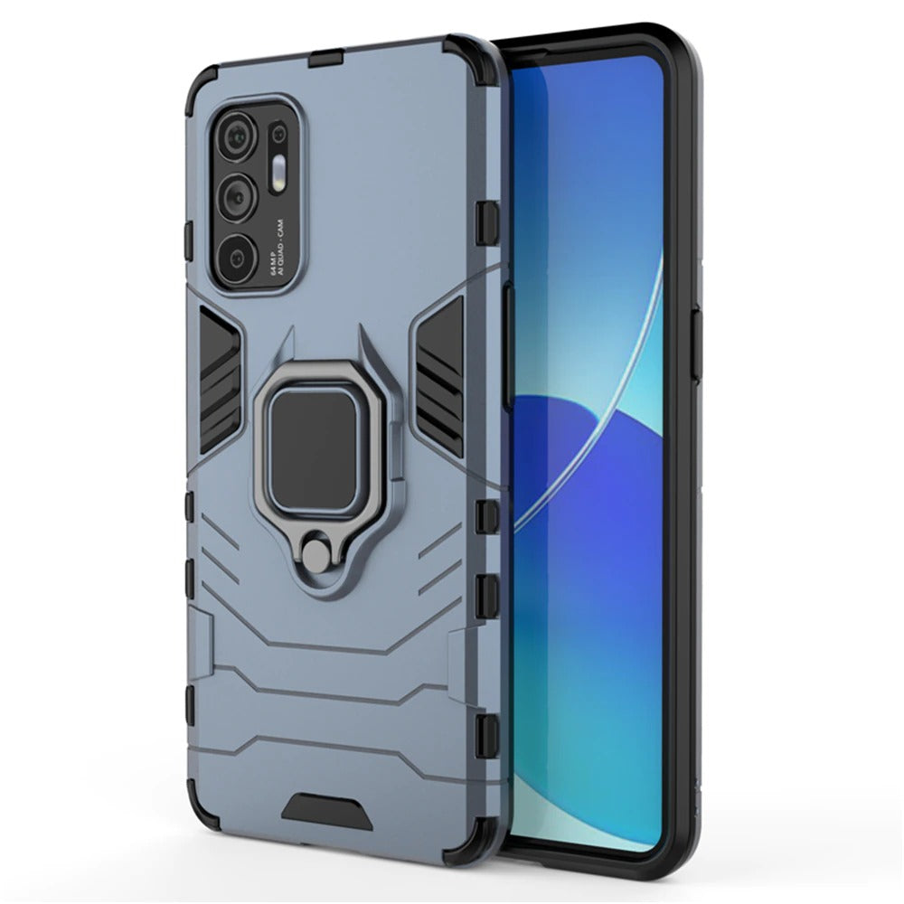[FREE SHIPPING] Armor Shockproof (With Ring Holder) Full Protection Case For Oppo Reno 6