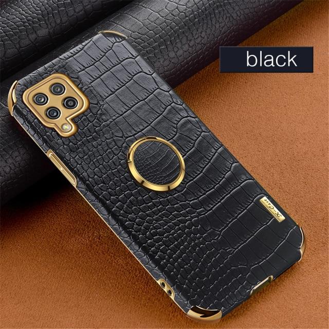 [ FREE SHIPPING] Crocodile Pattern Leather Case For Samsung A22