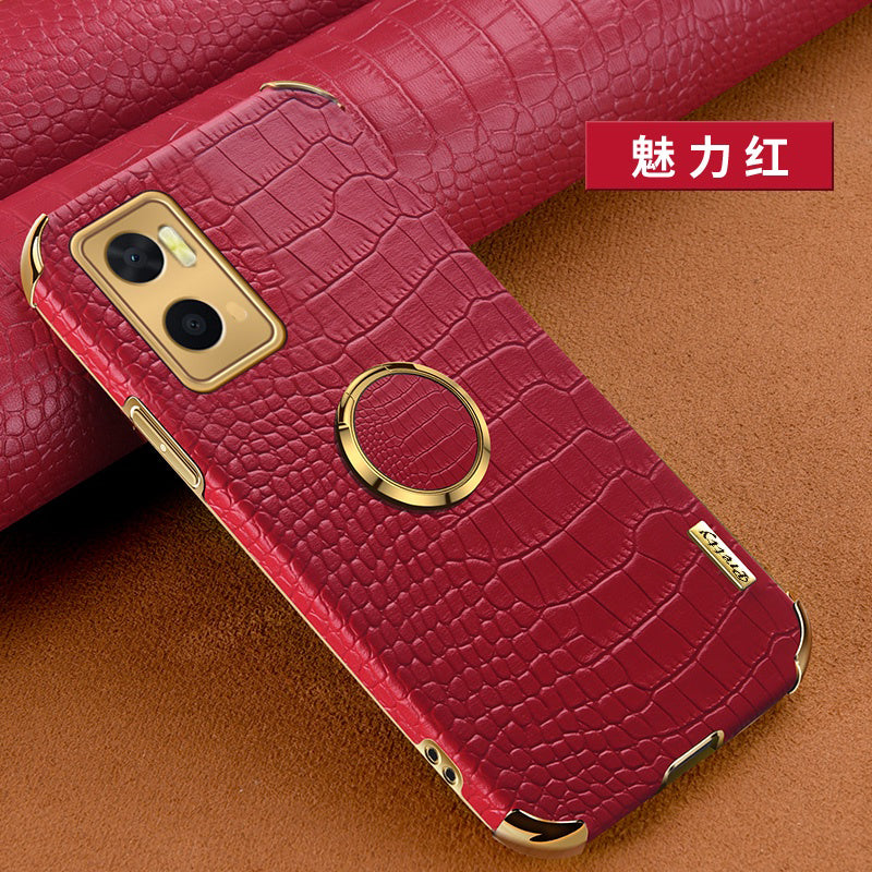 [ FREE SHIPPING] Crocodile Pattern Leather Case For Oppo A76
