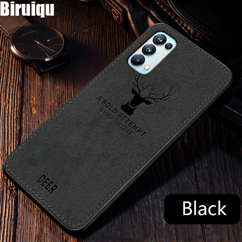 [ FREE SHIPPING] High Quality Luxury Camera Protection Shockproof PU Leather Phone Case For Oppo Reno 5