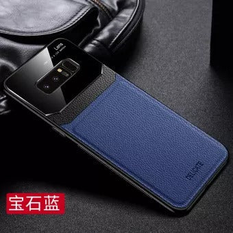 [FREE SHIPPING] Luxury Slim Leather Case Lens Shockproof BackCover for Samsung Note 8
