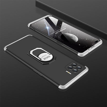 [ FREE SHIPPING] Oppo F17 Pro - Gkk Original Shock Proof Full Protection Cover 360 Case With Ring Holder