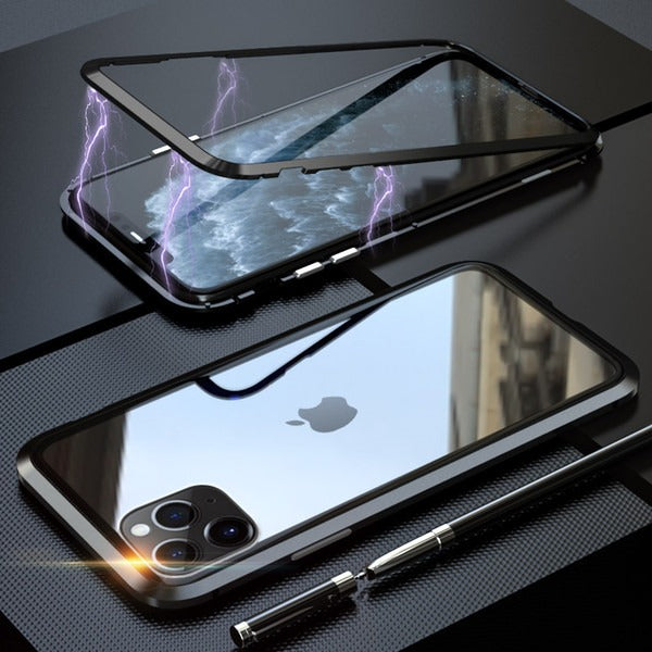 [FREE SHIPPING] Strong Magnetic Front & Back Full Protection Case For IPhone 11 Pro Max