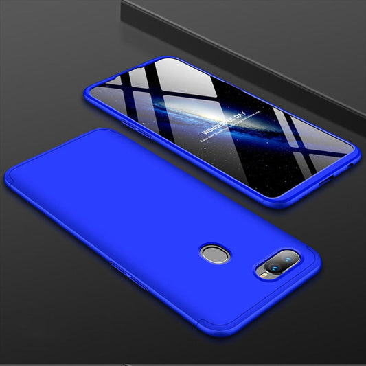 [FREE SHIPPING] Gkk 3in1 Full Protection Case For Oppo A5 - Blue