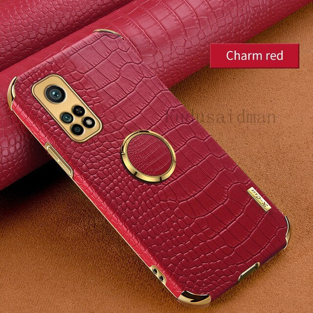 [ FREE SHIPPING] Crocodile Pattern Leather Case For Xiaomi Redmi Note 11