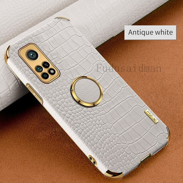 [ FREE SHIPPING] Crocodile Pattern Leather Case For Xiaomi Redmi Note 11