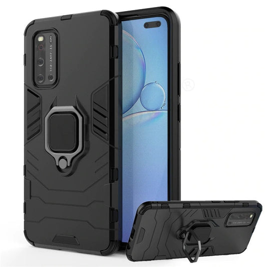 [FREE SHIPPING] Armor Shockproof ll With Ring Holder ll Full Protection Case For Vivo V17 - Black