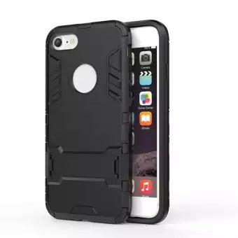 [FREE SHIPPING] Armor Shockproof Full Protection Case For Iphone 8 - Black