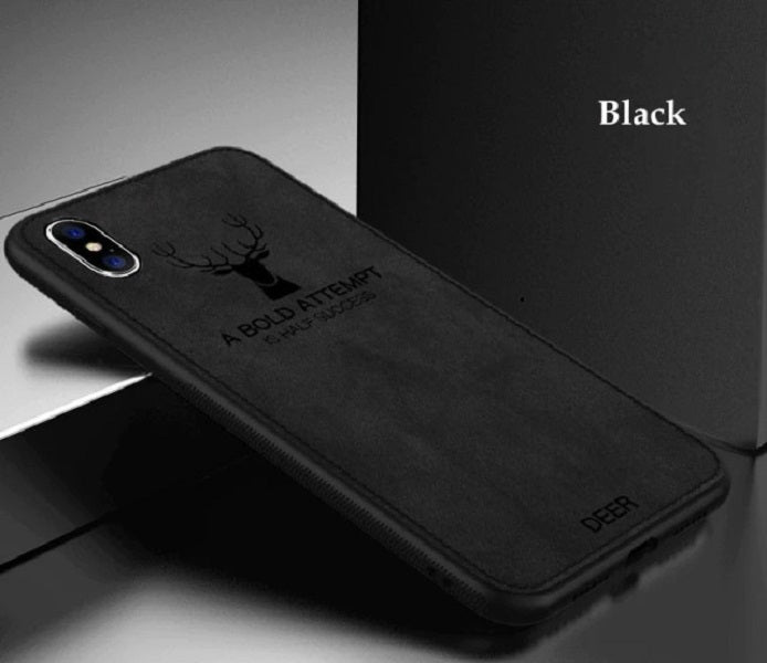 [ FREE SHIPPING] High Quality Luxury Camera Protection Shockproof PU Leather Phone Case For Iphone Xs Max - Black