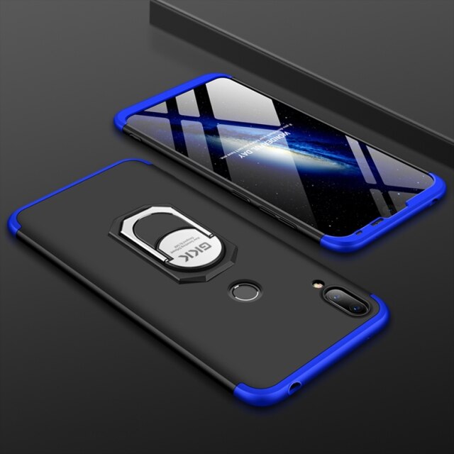 [FREE SHIPPING] Gkk 3in1 Full Protection Case With Ring Holder For Samsung A20
