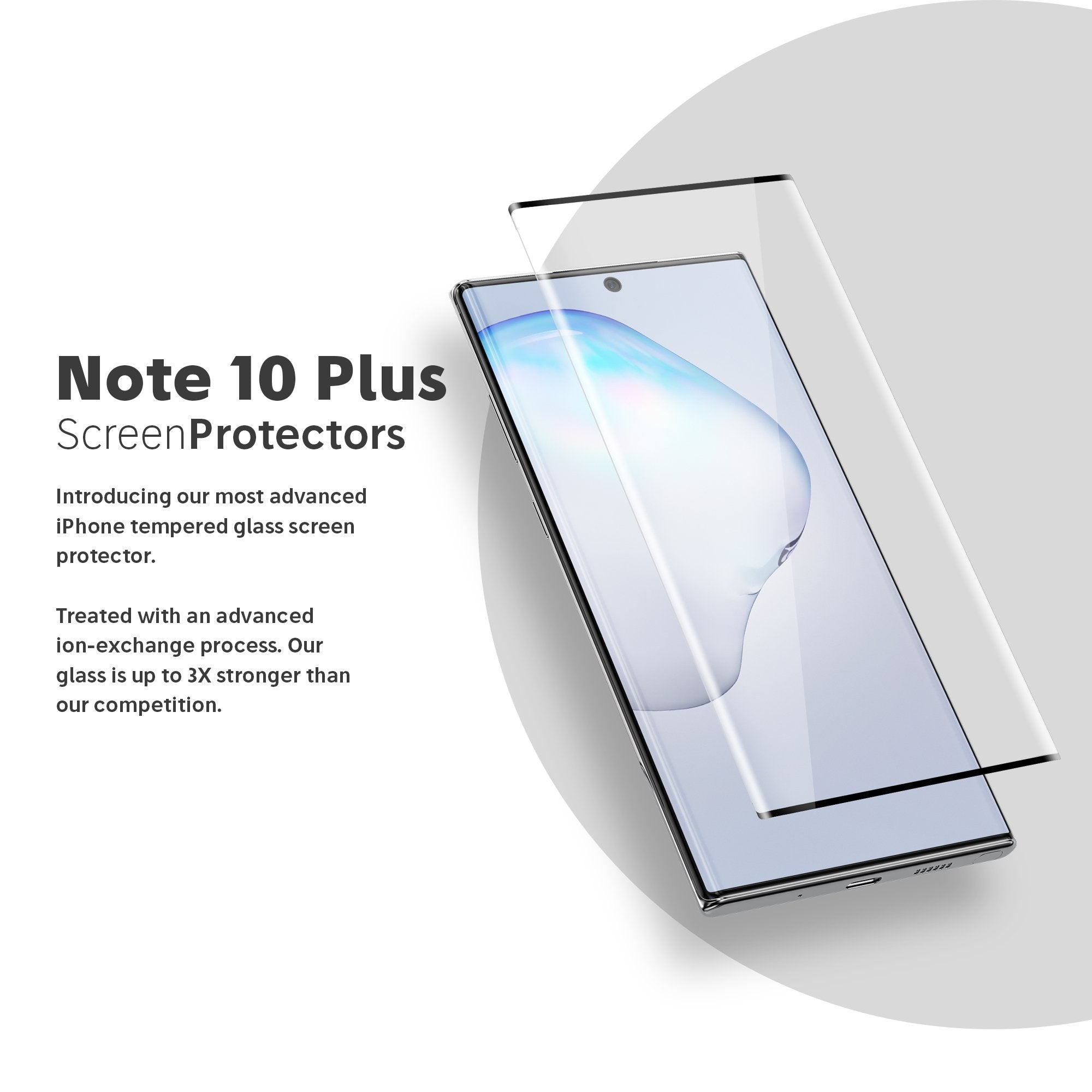 [FREE SHIPPING] 9D GLASS FOR SM NOTE 10 PLUS SCREEN PROTECTOR TEMPERED 9H GLASS