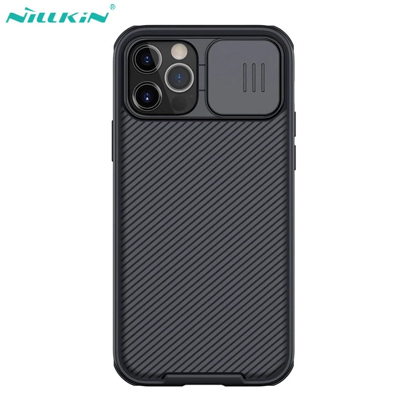 [ FREE SHIPPING] Nillkin Case for iPhone 13 Pro Slide Camera Protect Privacy Back Cover - Black
