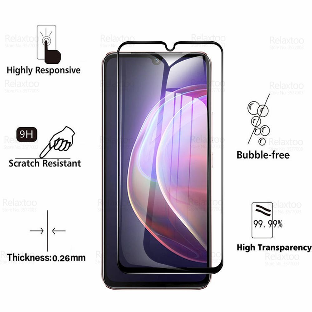 [ FREE SHIPPING] 9D Glass Protector Case For Vivo Y33s