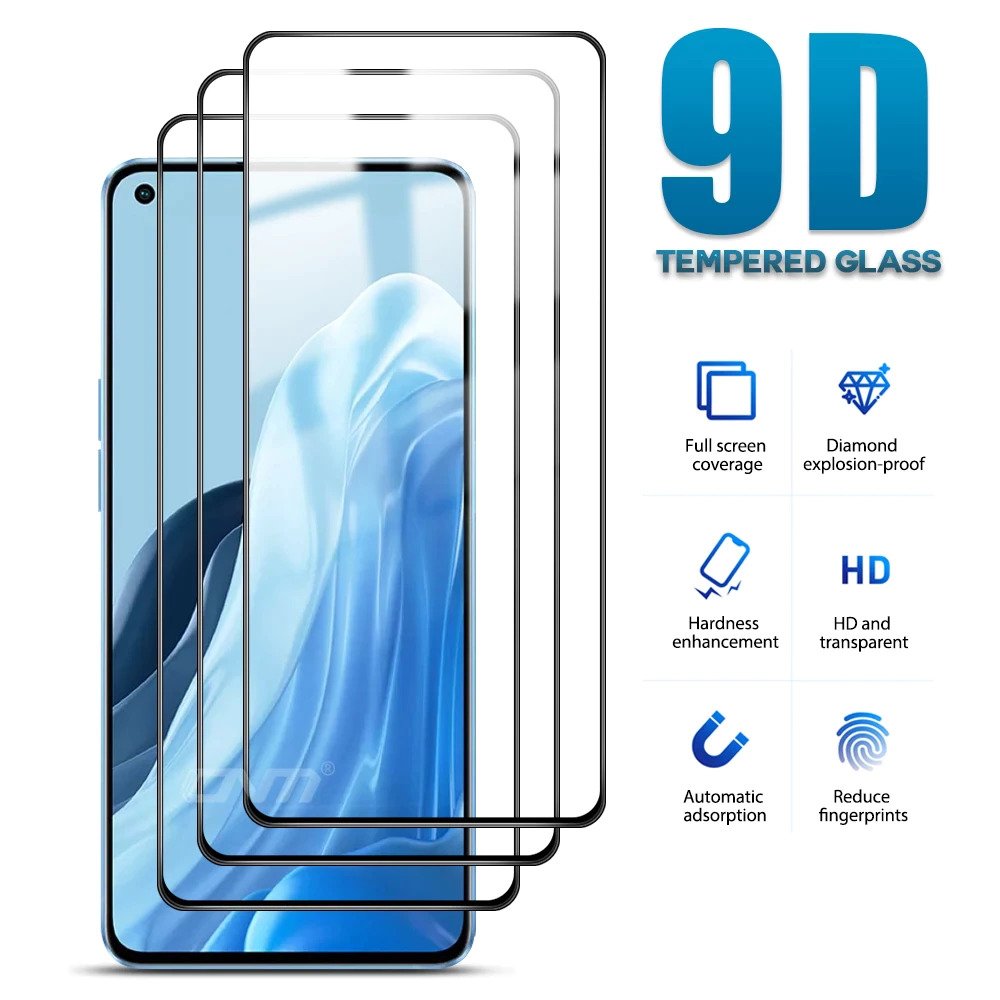 [ FREE SHIPPING] 9D Glass Protector Case For Oppo A95