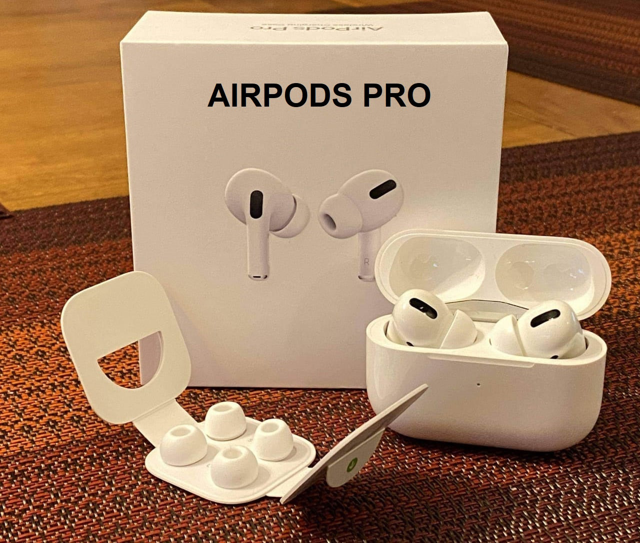 [FREE SHIPPING] Air pods Pro Wireless Bluetooth Earphone Air Pods Pro Active Noise Cancellation With Charging Case Quick Charging